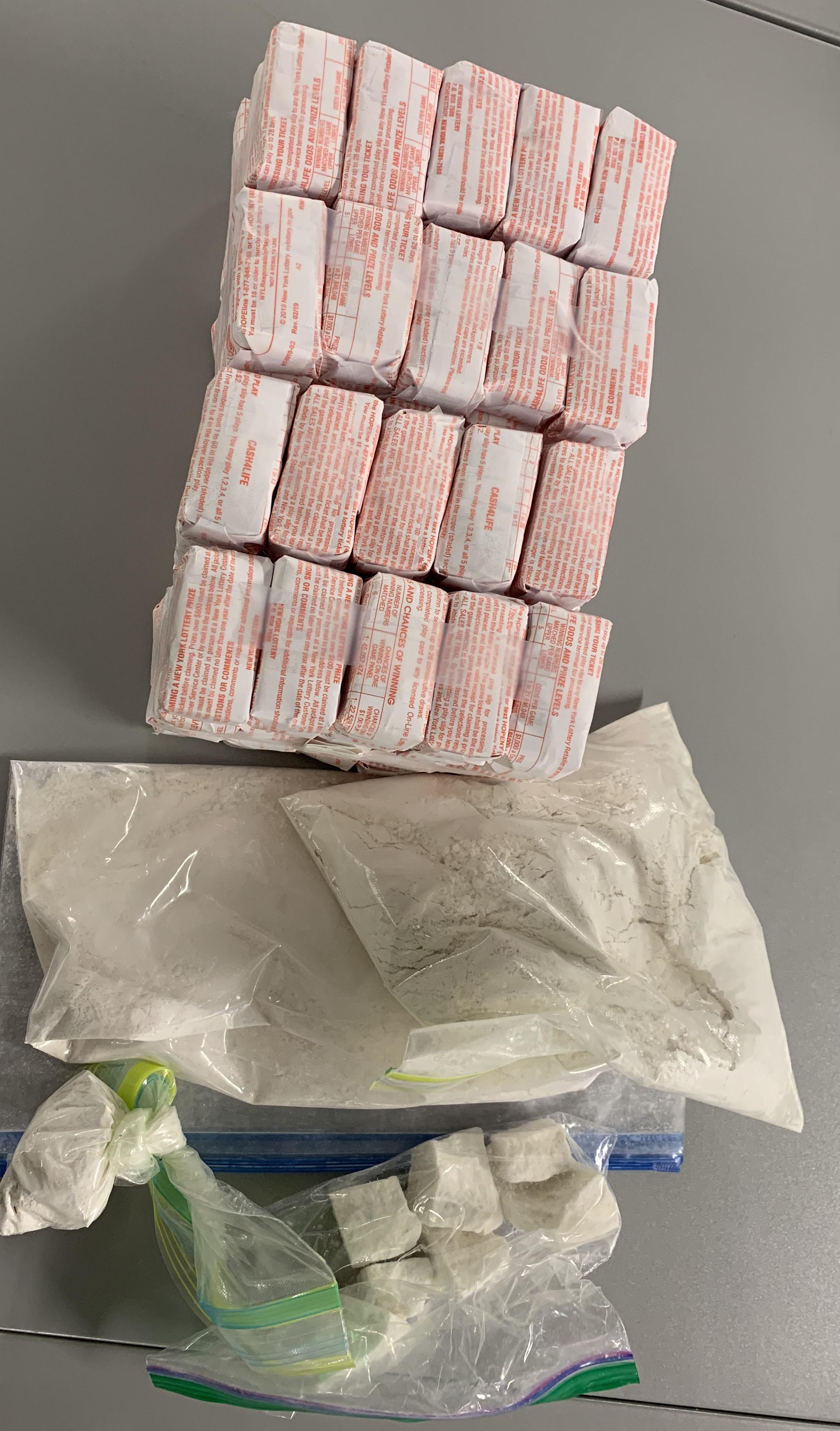 Coronavirusstamped heroin/fentanyl glassines seized in the Bronx Six